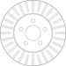91 481 013 Bremsscheibe VA DF6491