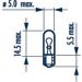 NARVA Birne 170323000 Frosted