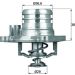Integralthermostat OPEL Agila 1,0/1,2i 00 BEHR TI 13 92