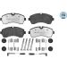 Bremsbelagsatz Vw P. Crafter 2.0-2.5 Tdi 06 MEYLE-PD: Advanced performance and design 025 292 0020/PD