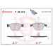 BREMBO Bremsklötze VA P 06 074 BREMBO Bremsklötze VA P 06 074