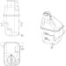 NRF Ausgleichsbehälter, Kühlmittel 454040 EASY FIT