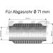 Flexrohr, Abgasanlage 83 00 8336 Flexrohr, Abgasanlage 83 00 8336