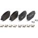 BREMBO Bremsklötze VA P 61 142