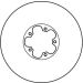 Bremsscheibe Ford P. Transit 00 DF4217 Bremsscheibe Ford P. Transit 00 DF4217
