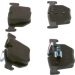 Bremsklötze BMW 5 Serie 0 986 424 766
