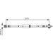 Bremsschlauch VA VW Caddy 15 1 987 481 A04