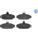 Bremsbelagsatz Volvo S. 740-780 025 212 6617 Bremsbelagsatz Volvo S. 740-780 025 212 6617