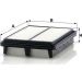 Mann & Hummel Luftfilter PKW HYUNDAI Grandeur,Sonata 06 C 27 017