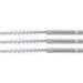 BGS Nylonbürste 10 mm Antrieb Außensechskant 6,3 mm (1/4 ) 3-tlg 3078-10-N