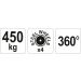 Motorstürner 450Kg YT-55570
