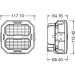 LEDriving Cube PX4500 Flood OSRAM Arbeitsscheinwerfer Pro LEDriving® Cube PX Flood Beam LEDPWL 109-FL