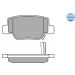 Bremsbelagsatz Toyota T. Verso 09- Mit Sensor 025 249 2616/W Bremsbelagsatz Toyota T. Verso 09- Mit Sensor 025 249 2616/W