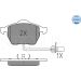 Bremsbelagsatz Vw P. Sharan 95-10 Mit Sensor 025 218 4919/W Bremsbelagsatz Vw P. Sharan 95-10 Mit Sensor 025 218 4919/W