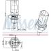 NISSENS Sensor, Kühlmitteltemperatur 207001