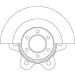 Bremsscheibe Iveco P. Daily 99-07 DF6532S Bremsscheibe Iveco P. Daily 99-07 DF6532S
