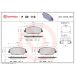 BREMBO Bremsklötze VA P 30 110 BREMBO Bremsklötze VA P 30 110