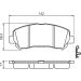 Bremsklötze NISSAN,SUZUKI 0 986 494 501