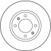Bremsscheibe Peugeot S. 305 DF1216 Bremsscheibe Peugeot S. 305 DF1216