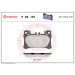 BREMBO Bremsklötze HA P 83 181