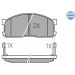 Bremsbelagsatz Mazda P. E2000-E2200 84-03 Mit Sensor 025 200 0215/W Bremsbelagsatz Mazda P. E2000-E2200 84-03 Mit Sensor 025 200 0215/W