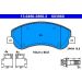 Bremsbelagsatz Vw P. Amarok 2.0-3.0 Tdi 10 13.0460-3860.2