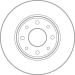 Bremsscheibe Fiat P. Panda 03 DF4375