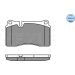 Bremsbelagsatz Vw P. Touareg 252409817 Bremsbelagsatz Vw P. Touareg 252409817