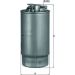 MAHLE Kraftstofffilter KL 160/1