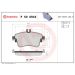 BREMBO Bremsklötze Xtra VA P 50 094X BREMBO Bremsklötze Xtra VA P 50 094X