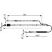 Handbremsseil 1987482805 Handbremsseil 1987482805
