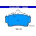 Bremsbelagsatz Porsche T. 911/Boxster/Cayman 96-09 13.0460-4988.2 Bremsbelagsatz Porsche T. 911/Boxster/Cayman 96-09 13.0460-4988.2