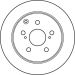 Bremsscheibe Toyota T. Avensis 2,2D DF4927