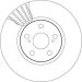 82 481 119 Bremsscheibe VA DF4160 82 481 119 Bremsscheibe VA DF4160