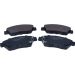 Bremsbelagsatz Honda P. Civic 94-/01-/Crx 92- Akebono/Crx 92 19-0573 Bremsbelagsatz Honda P. Civic 94-/01-/Crx 92- Akebono/Crx 92 19-0573