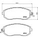 BREMBO Bremsklötze VA SUBARU Impreza, TOYOTA GT 86 12 PRIME LINE P 78 021