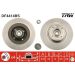 Bremsscheibe Renault T. Megane/Scenic 03- Mit Abs-Lager DF4414BS