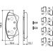 Bremsklötze RENAULT 0 986 494 725 Bremsklötze RENAULT 0 986 494 725