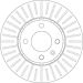 17 481 054 Bremsscheibe VA DF6252 17 481 054 Bremsscheibe VA DF6252