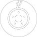 51 481 078 Bremsscheibe VA DF6662S 51 481 078 Bremsscheibe VA DF6662S