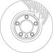 Bremsscheibe Vw P. Touareg 3.0-4.2 V8 10-Le beschichtet TRW SINGLE DF6697S Bremsscheibe Vw P. Touareg 3.0-4.2 V8 10-Le beschichtet TRW SINGLE DF6697S