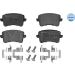 Bremsbelagsatz Vw T. A4/A5/Q5 MEYLE-ORIGINAL: True to OE 025 246 0617/K1