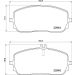 BREMBO Bremsklötze VA P 50 152