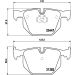 BREMBO Bremsklötze HA P 06 029 BREMBO Bremsklötze HA P 06 029