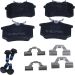 Bremsklötze HA VAG,CITROEN,PEUGEOT,RENAULT COTEC GDB1330