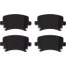 Bremsklötze HA DTEC AUDI,SEAT,SKODA,VW DTEC COTEC GDB1622DTE