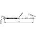 Bremsschlauch VA re 1 987 481 A56 Bremsschlauch VA re 1 987 481 A56
