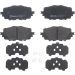 BREMBO Bremsklötze VA P 49 054