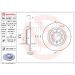 17 482 016 Bremsscheibe HA VW Golf,Passat,Sharan 03 PRIME LINE - UV Coated 08.A202.11