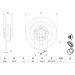 Bremsscheibe HA RENAULT Laguna III 07 0 986 479 445 Bremsscheibe HA RENAULT Laguna III 07 0 986 479 445
